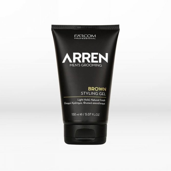 Farcom Professional Arren Men Grooming Brown Styling Gel 150ml